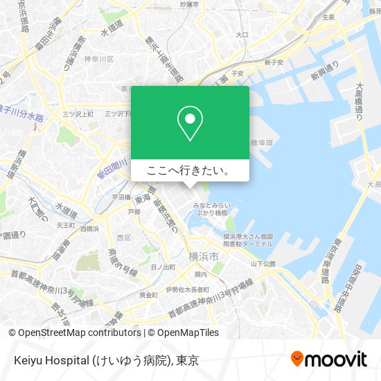 Keiyu Hospital (けいゆう病院)地図