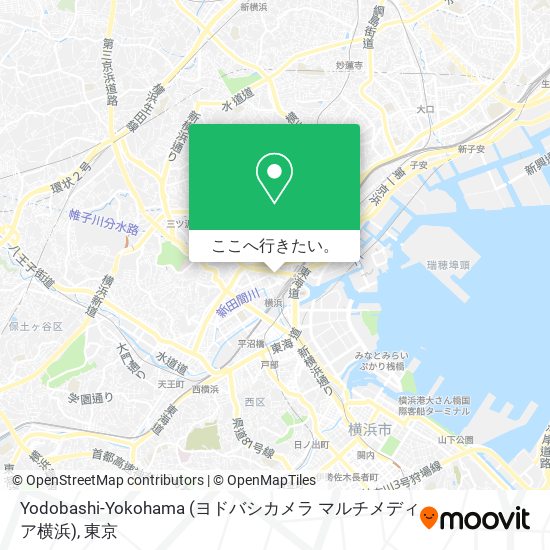 Yodobashi-Yokohama (ヨドバシカメラ マルチメディア横浜)地図
