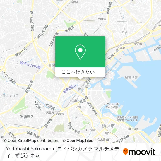 Yodobashi-Yokohama (ヨドバシカメラ マルチメディア横浜)地図