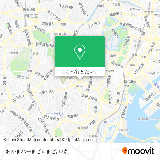 おかまバーまど☆まど地図
