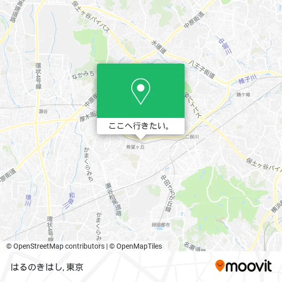 はるのきはし地図