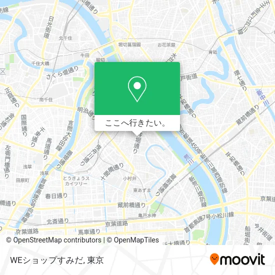 WEショップすみだ地図