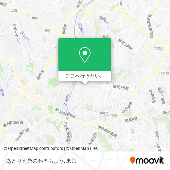 あとりえ糸のわ＊もよう地図