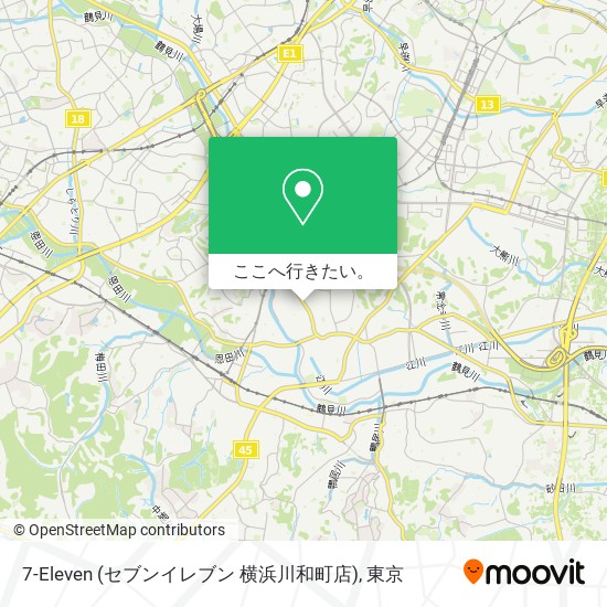 7-Eleven (セブンイレブン 横浜川和町店)地図