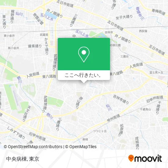 中央病棟地図