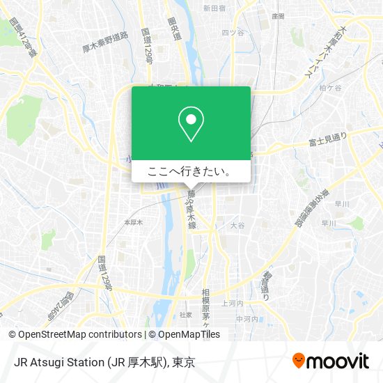 JR Atsugi Station (JR 厚木駅)地図