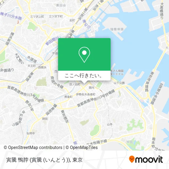 寅騰 鴨脖 (寅騰 (いんとう))地図