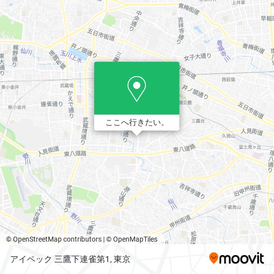 アイペック 三鷹下連雀第1地図