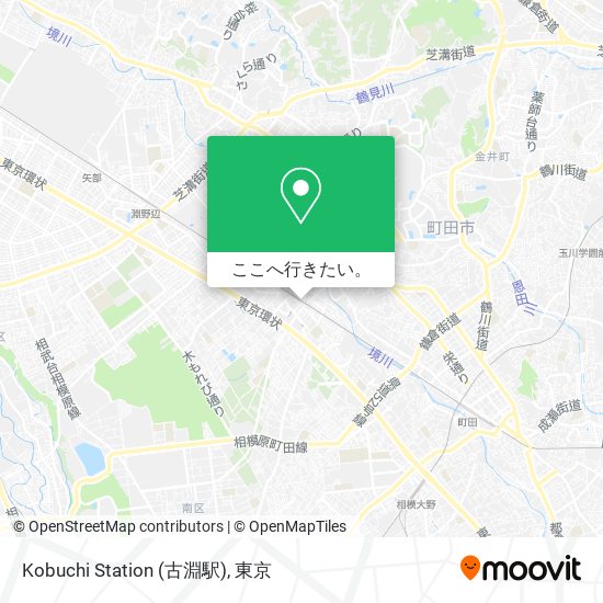 Kobuchi Station (古淵駅)地図