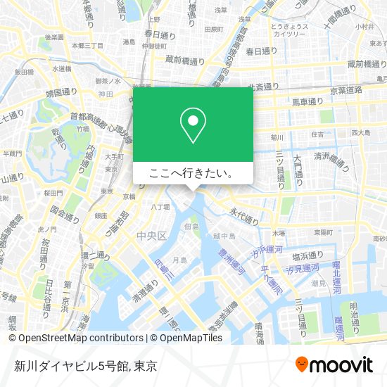 新川ダイヤビル5号館地図