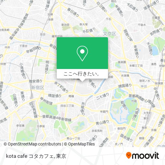 kota cafe コタカフェ地図