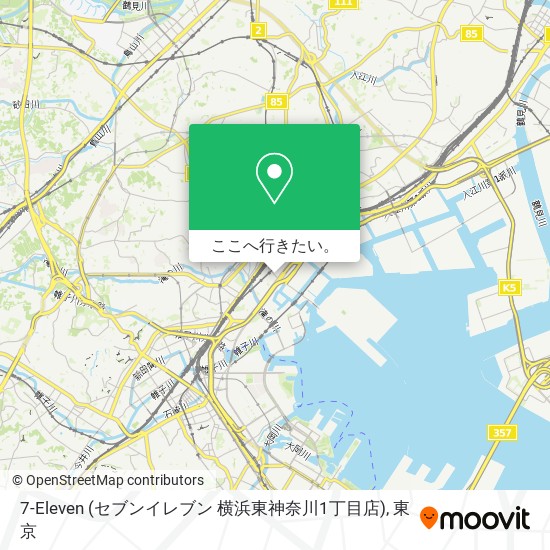 7-Eleven (セブンイレブン 横浜東神奈川1丁目店)地図