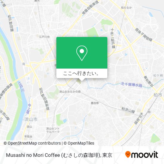 Musashi no Mori Coffee (むさしの森珈琲)地図