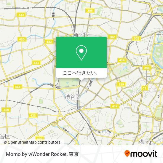 Momo by wWonder Rocket地図