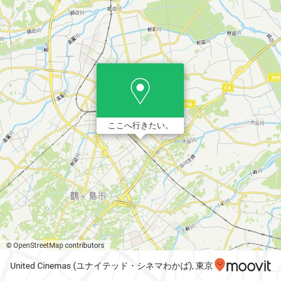 United Cinemas (ユナイテッド・シネマわかば)地図