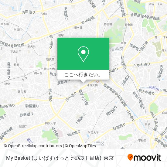 My Basket (まいばすけっと 池尻3丁目店)地図