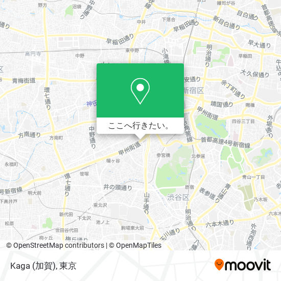 Kaga (加賀)地図