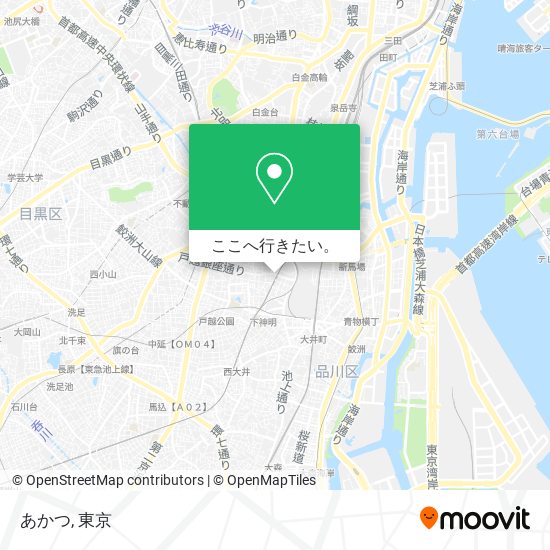 あかつ地図