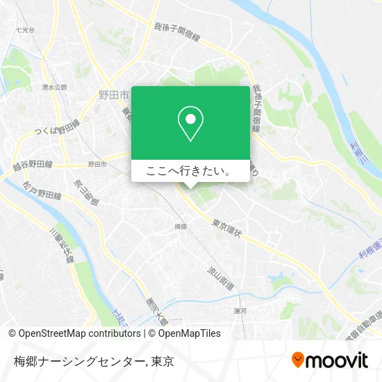 梅郷ナーシングセンター地図