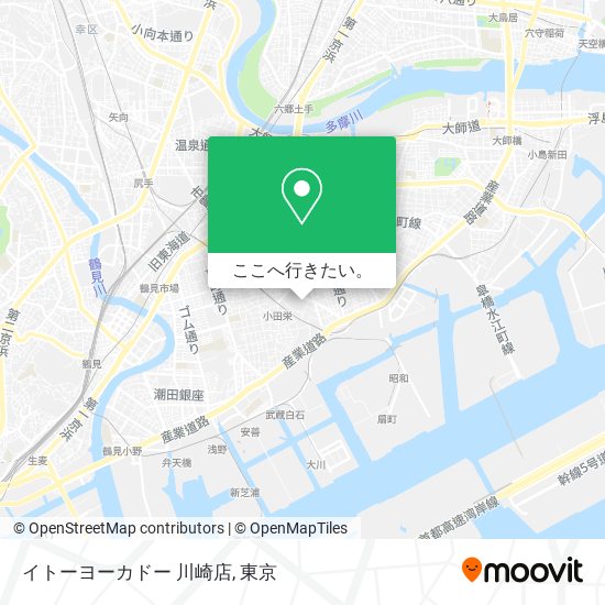 イトーヨーカドー 川崎店地図