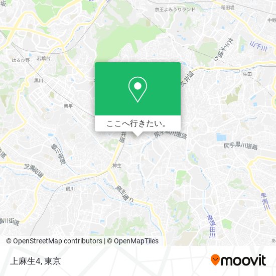 上麻生4地図