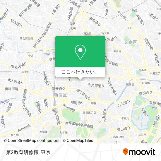 第2教育研修棟地図