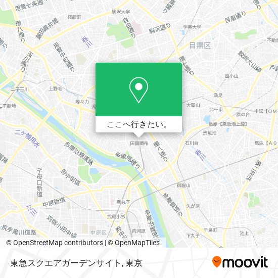 東急スクエアガーデンサイト地図