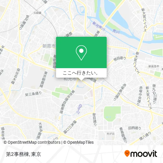 第2事務棟地図