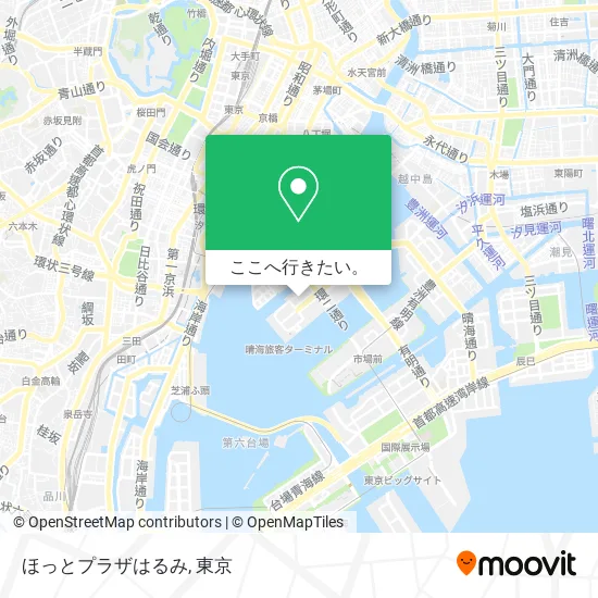 ほっとプラザはるみ地図