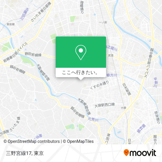 三野宮線17地図