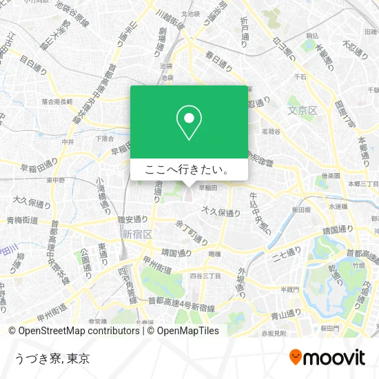 うづき寮地図