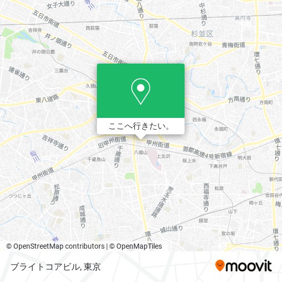 ブライトコアビル地図