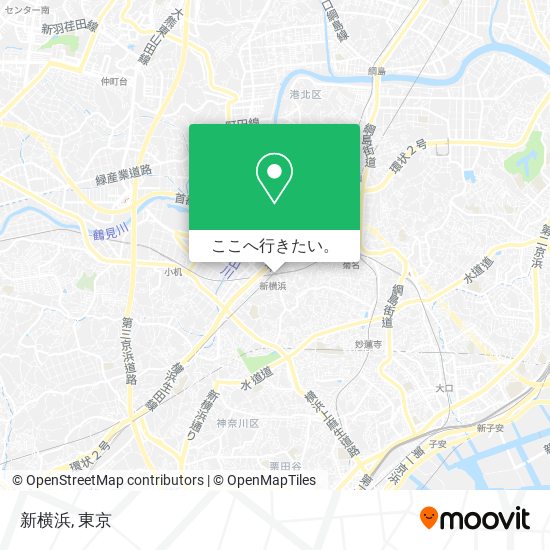 新横浜地図