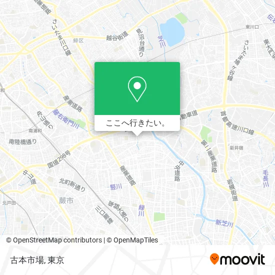 古本市場地図