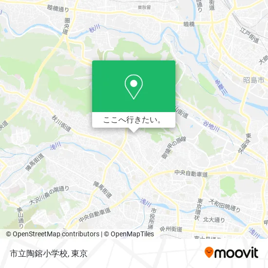 市立陶鎔小学校地図