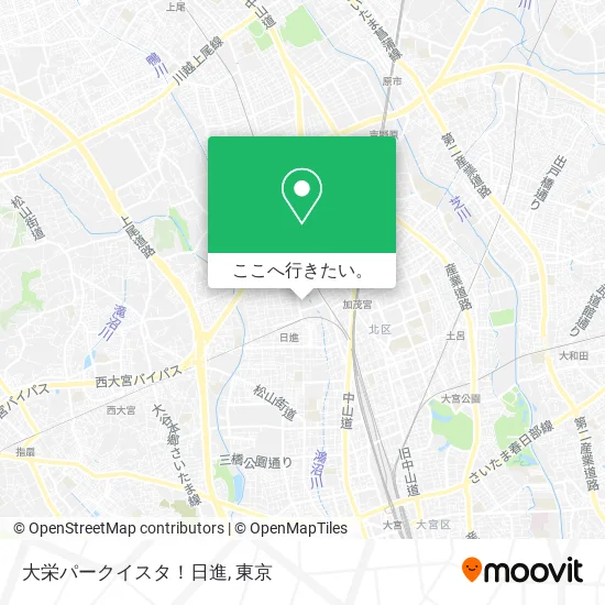 大栄パークイスタ！日進地図