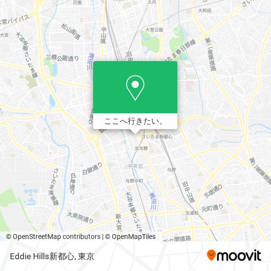 Eddie Hills新都心地図