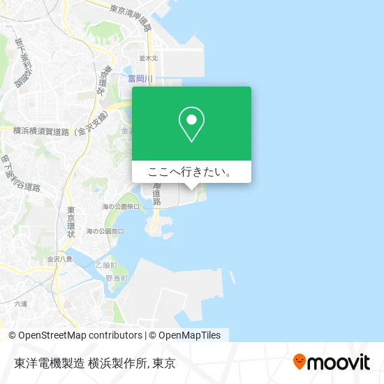 東洋電機製造 横浜製作所地図