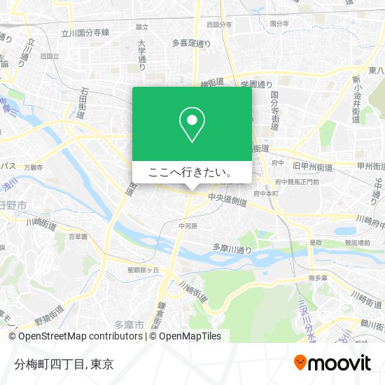 分梅町四丁目地図
