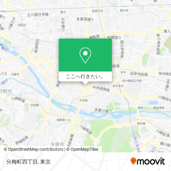 分梅町四丁目地図