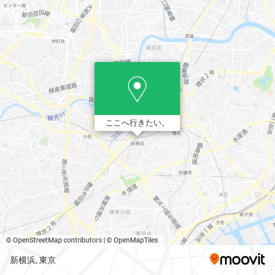 新横浜地図