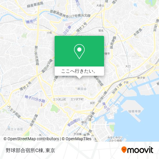 野球部合宿所C棟地図