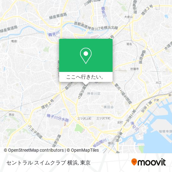 セントラル スイムクラブ 横浜地図