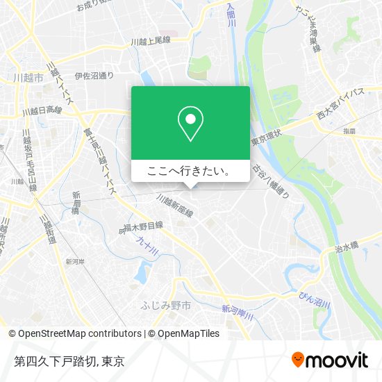 第四久下戸踏切地図