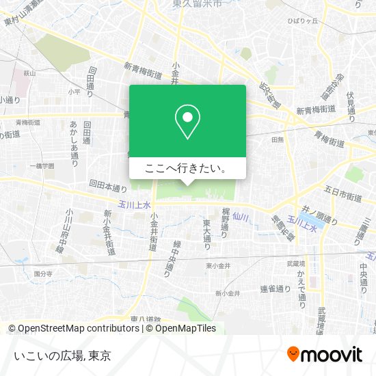 いこいの広場地図