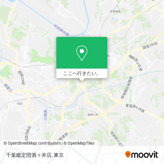 千葉鑑定団酒々井店地図