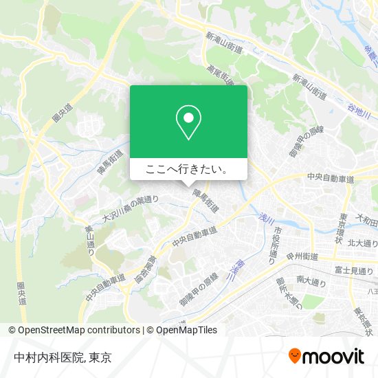 中村内科医院地図