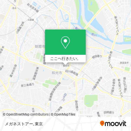 メガネストアー地図