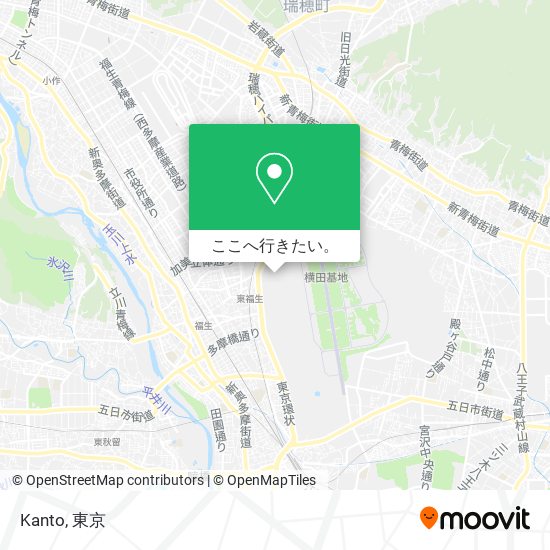 Kanto地図