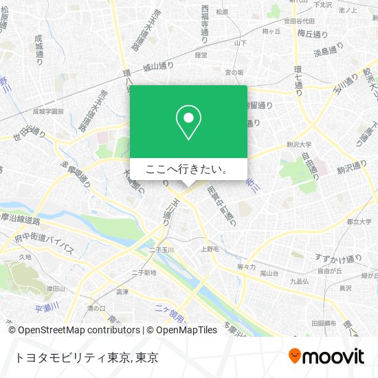 トヨタモビリティ東京地図